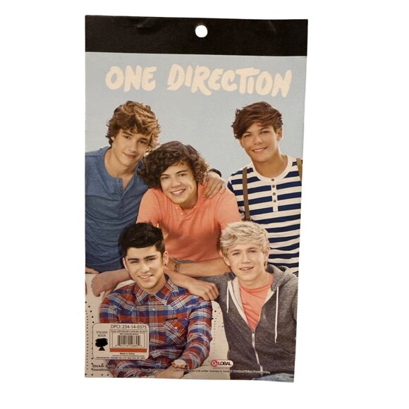 1D One Direction GROUP Sticker Book = 9.5"x5.75" 80 Stickers Inside Collectible - Picture 2 of 5